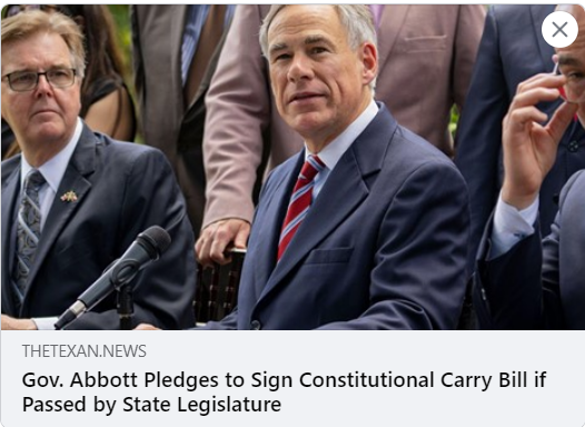 TXGR Abbott Will Sign