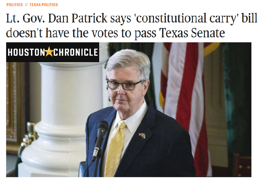 TXGR Dan Patrick Houston Chronicle