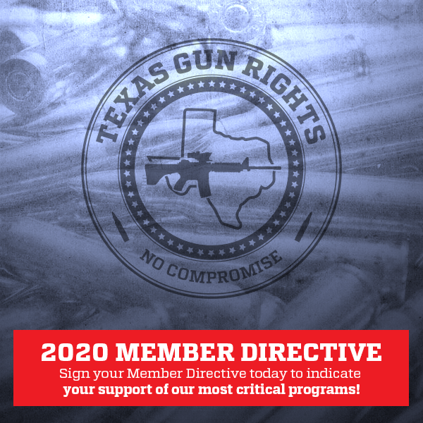 TXGR 2020 Member Directive