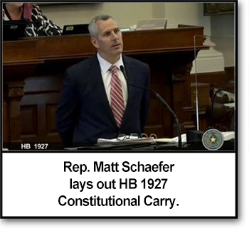 TXGR Schaefer Lays Out HB 1927